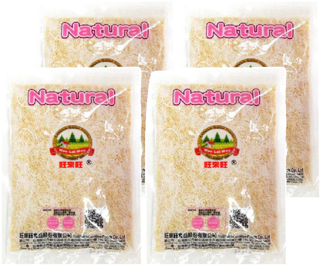 WON LAI WON 旺來旺 炒熟白芝麻, 150g, 4包