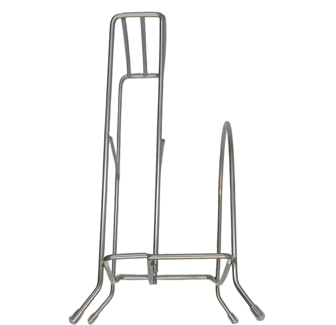 W&U 你我購物 G+居家系列 304不鏽鋼桌上型菜刀砧板收納架 175 x 125 x 220mm, 不鏽鋼, 1個