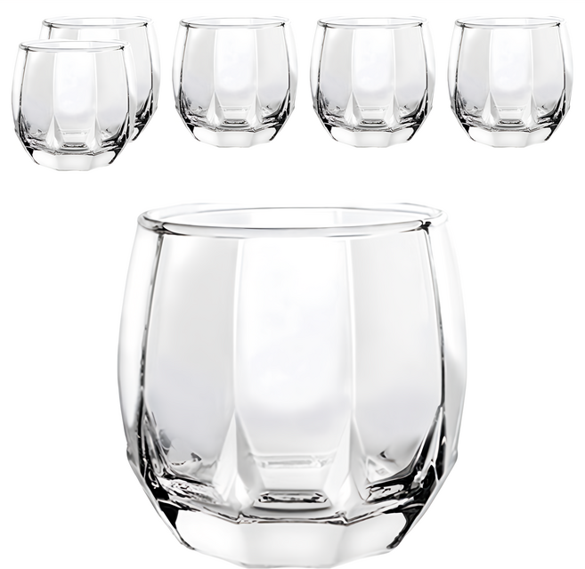 Ocean Glass 茱柏麗威士忌杯 透明色, 6個