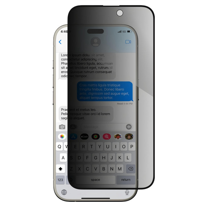 MAGEASY Vetro Privacy 防窺 9H 鋼化玻璃保護膜, 1個