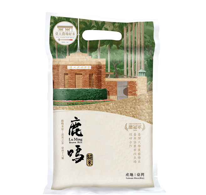 RICE HOUSE 米屋 鹿鳴糙米, 1包, 1kg