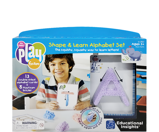 Playfoam Educational Insights 魔塑粒粒黏土, ABC學習組, 1組