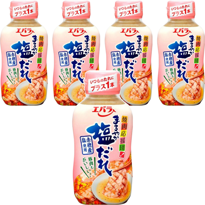 Ebara 荏原 大蒜鹽燒肉醬, 215g, 5瓶