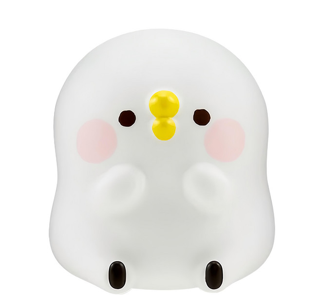 Miravivi 卡娜赫拉的小動物 造型存錢筒, P助 白色, 1個