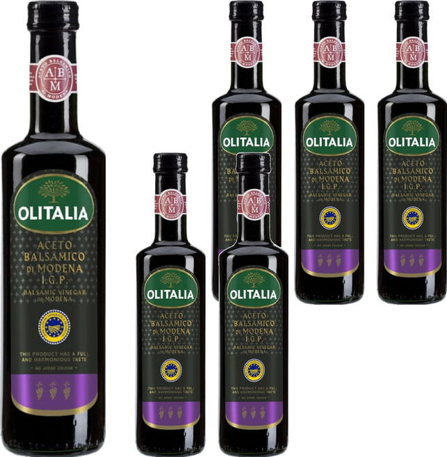 OLITALIA 奧利塔 摩典那巴薩米克醋, 250ml, 6瓶