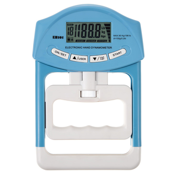 comet 運動握力測定儀, 藍色 + 白色, 1個