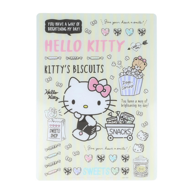 sun-star 卡通墊板, Hello Kitty 黃色