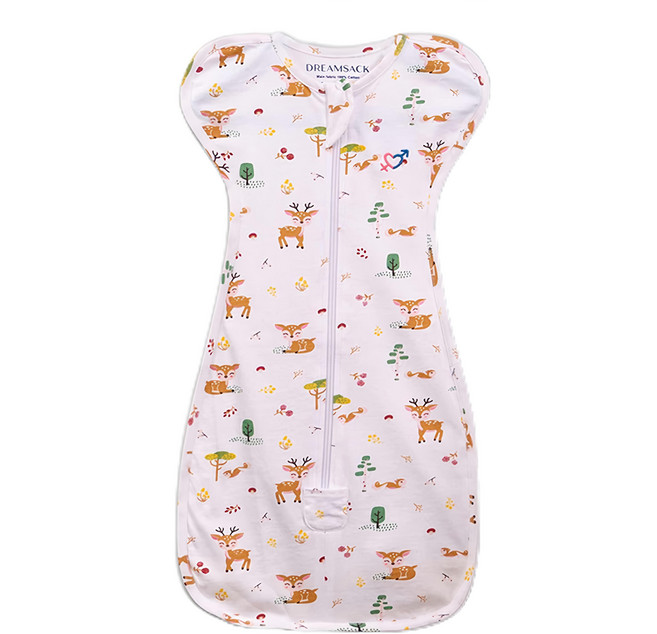 New Star 明日之星 新生兒純棉蝶型睡眠包巾