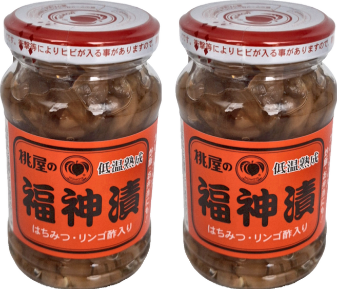 桃屋 福神漬罐, 145g, 2罐