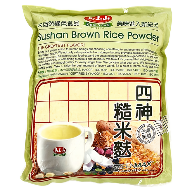馬玉山 四神糙米麩, 600g, 1包
