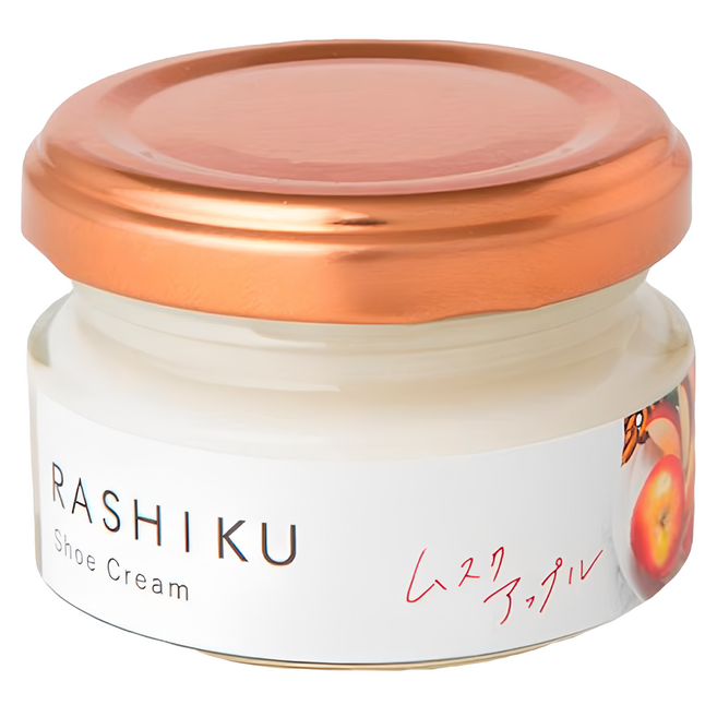 RASHIKU 鞋子皮革護理乳霜 麝香蘋果