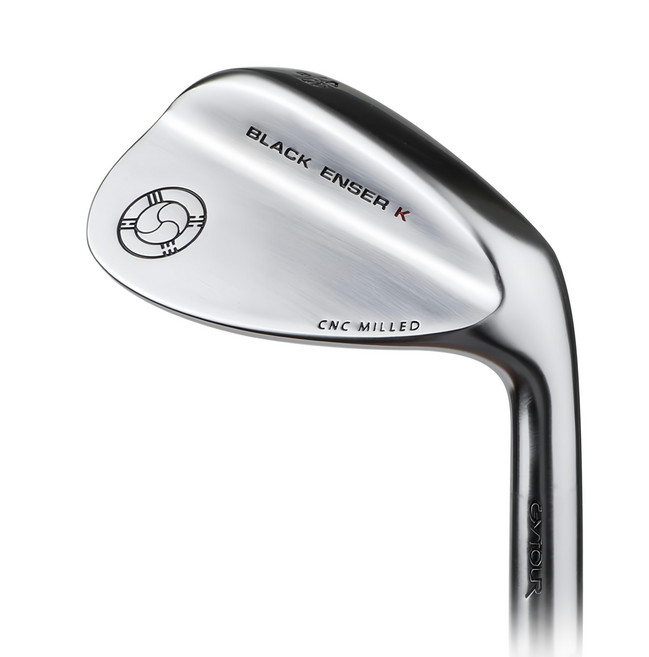 GVTour Black Enser K 楔形鍍鉻緞面高爾夫球桿 + 頭套, S, 50度