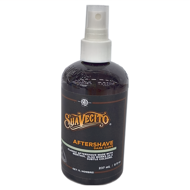 SUAVECITO 骷髏頭 Dark Clove Aftershave 烘焙丁香古龍鬍後水, 237ml, 1瓶