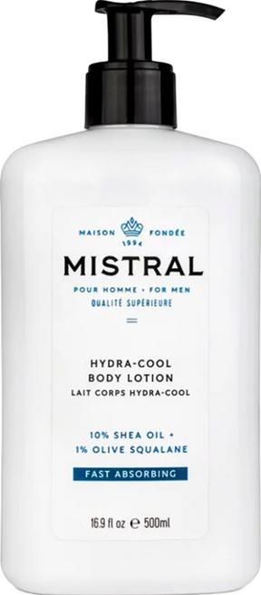 MISTRAL BODY 海洋雪松 身體保濕乳液 涼感, 500ml, 1瓶