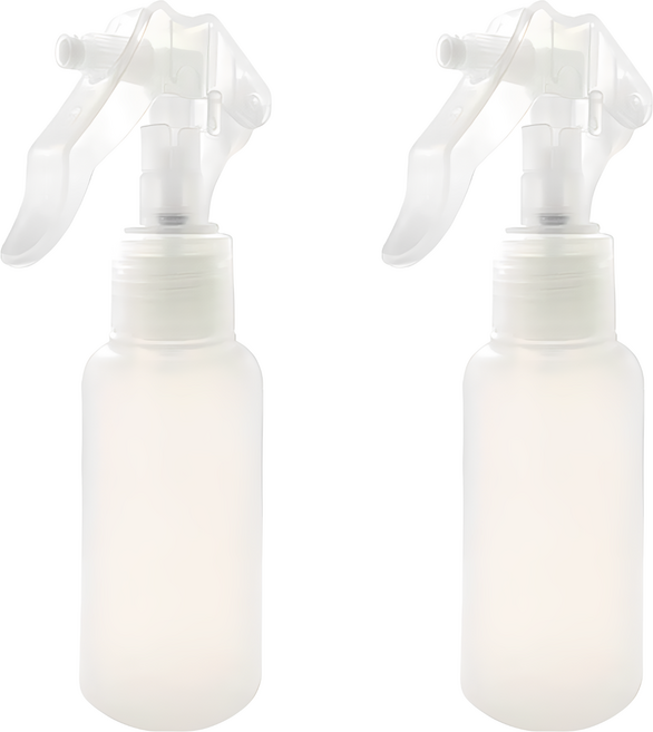 台灣 COSMOS PE噴槍瓶 100ml #318T, 透明色, 2個