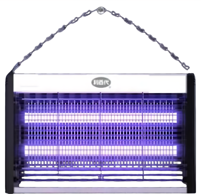 LIBERTY 利百代 雙燈管電擊式紫光誘蚊捕蚊燈 USB充電 附底盤方便清理, LY-8101KL