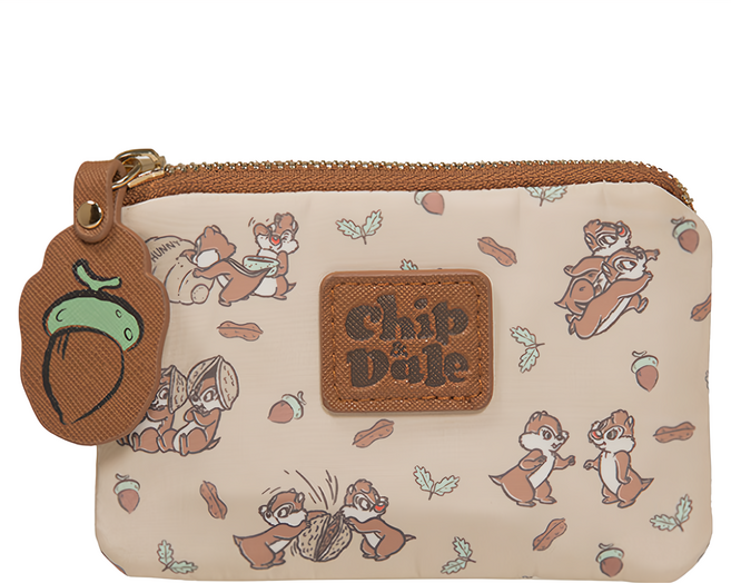 CHIP 'N' DALE 奇奇蒂蒂 淘氣松果 票卡零錢包 PTD23-D9-21BG 30g