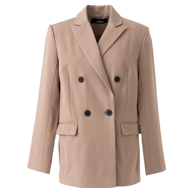 CARET 女款雙排釦西裝外套