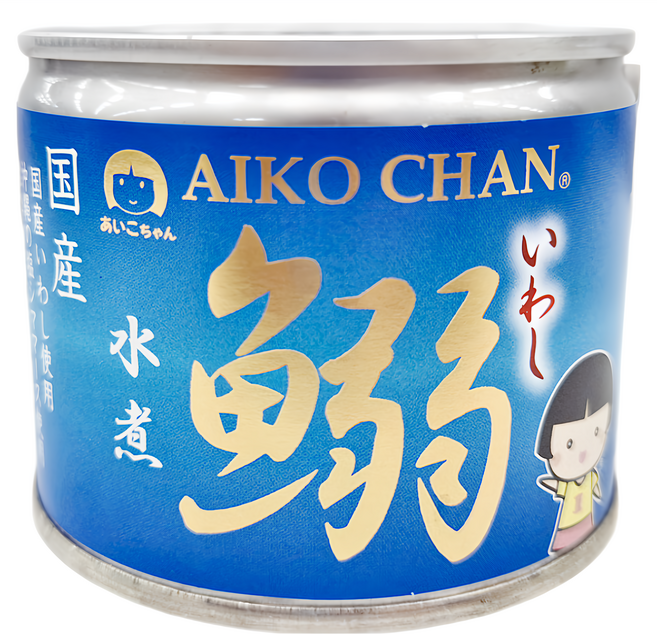 AIKO CHAN 伊藤食品 水煮沙丁魚罐, 190g, 1罐