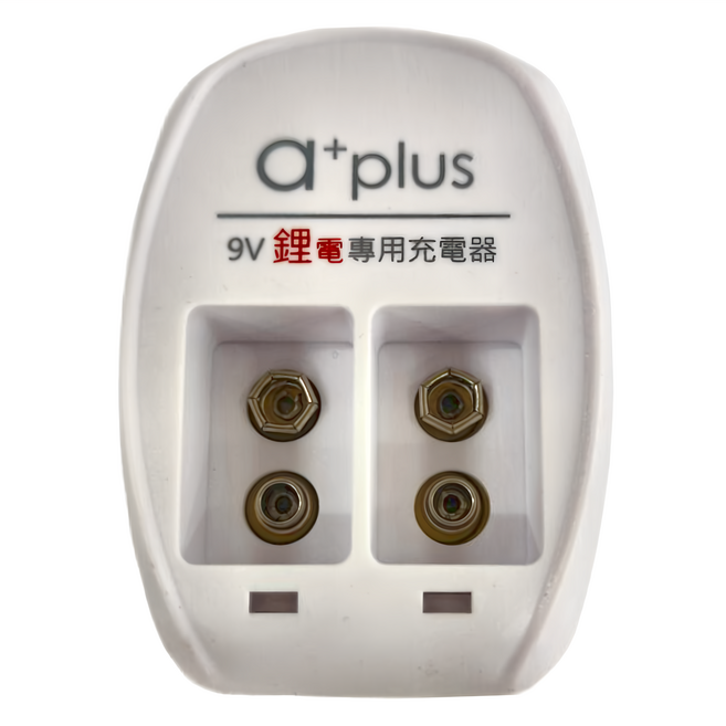 a plus 9V鋰電充電組 充電器 + 9V A+9VLIC 850mAh, 1個