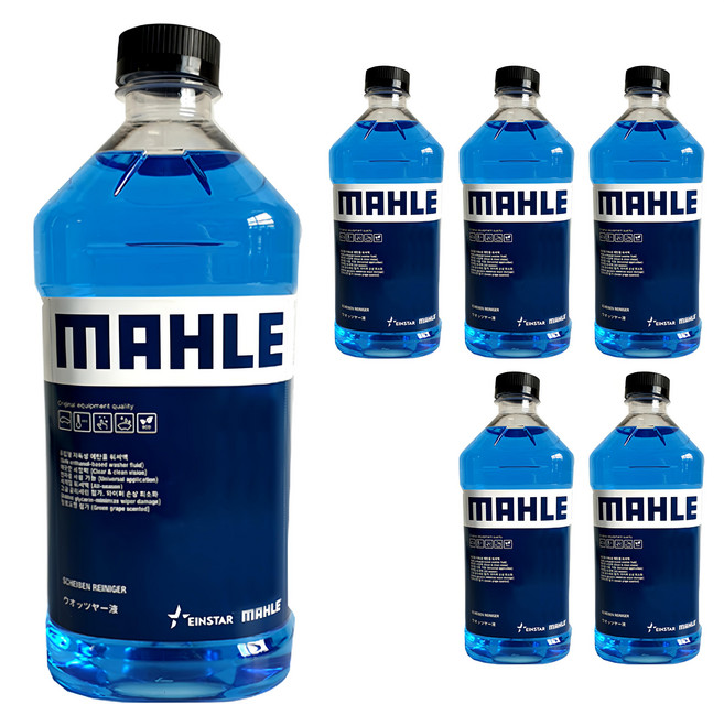 MAHLE 乙醇雨刷精 青葡萄香, 2L, 6瓶
