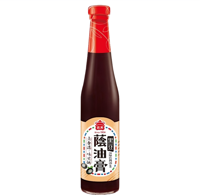 義美 黑豆蔭油膏, 520g, 1瓶
