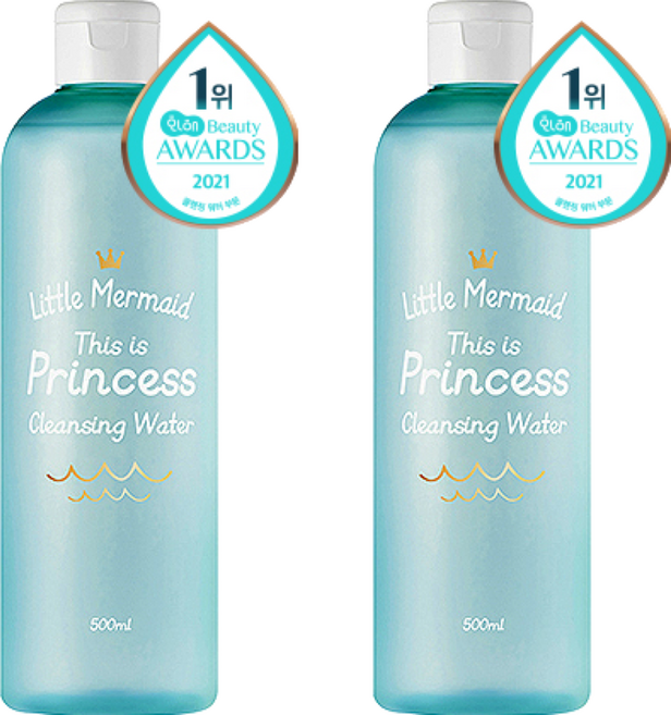 HBMIC Beauty Recipe 小美人魚卸妝水, 500ml, 2瓶
