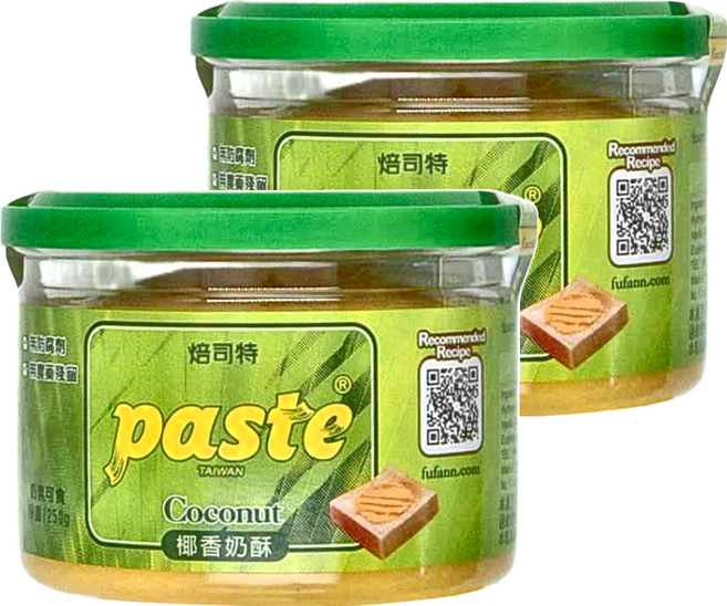 paste 焙司特 椰香奶酥, 250g, 2罐