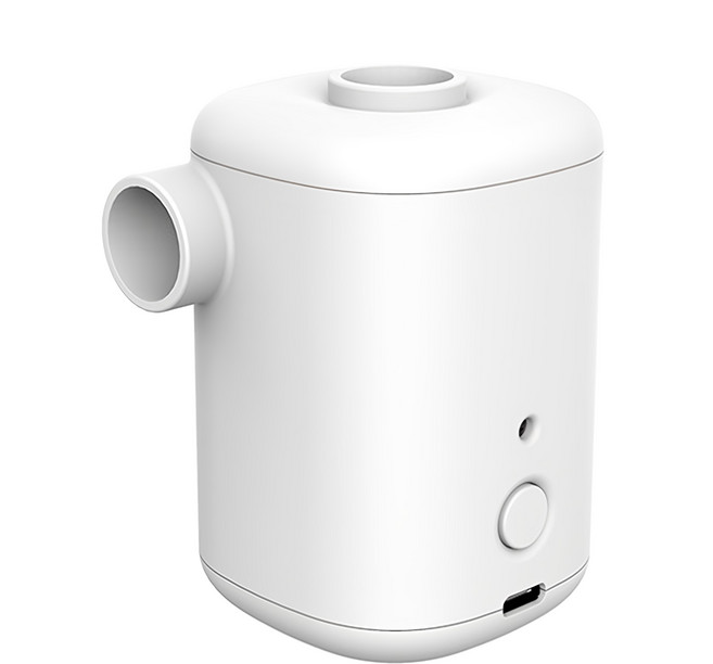 ANTIAN 便攜電動迷你充氣泵/壓縮袋抽氣機, 1個, 白色