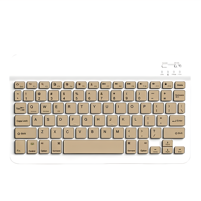 藍芽鍵盤, 奶茶色, B215, 剪刀腳結構
