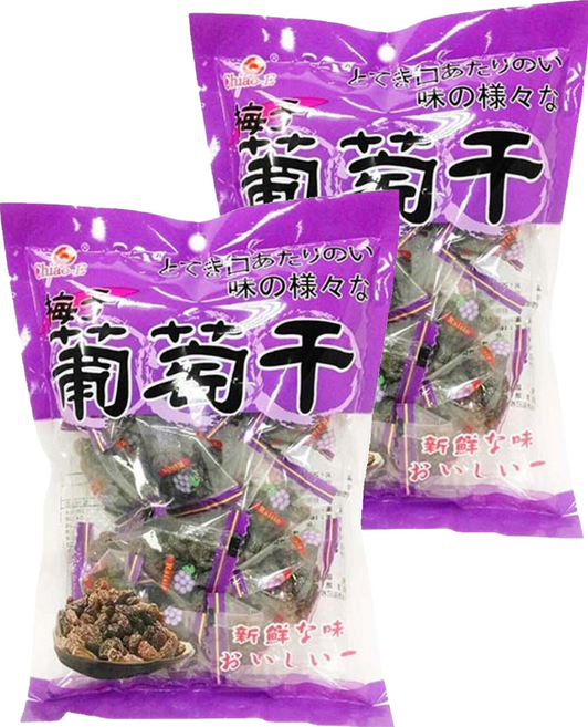 Chiao-E 巧益 梅子葡萄干, 130g, 2袋