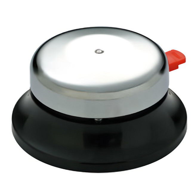 OFESE 歐菲士 叫人鈴 自發條式 尺寸96x96x45mm, 1個