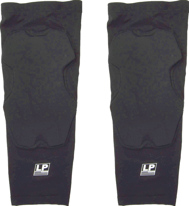 LP SUPPORT 運動防護系列 強盾防撞膝護套 IM710, 黑色, 2個
