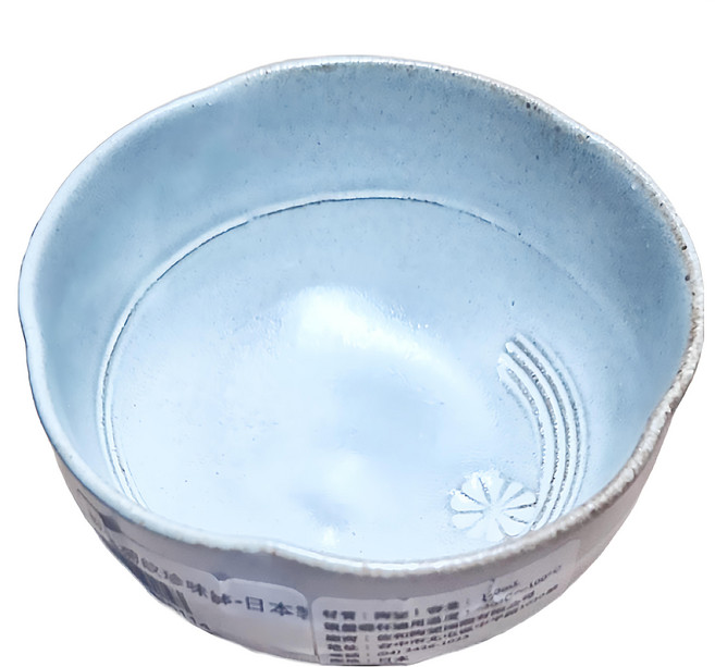 佐和陶瓷 菊紋珍味缽 日本製 寬8.5 高4.3cm 容量120mL, 1個, 粉引