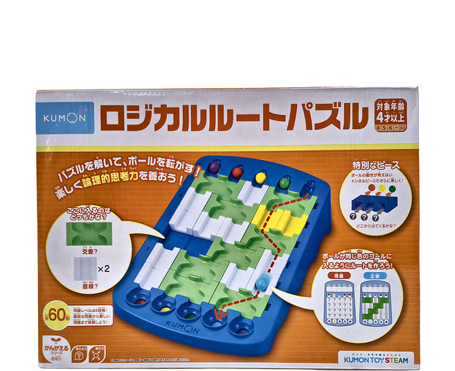 KUMON TOY 邏輯迷宮 路線解謎 4歲以上, 1盒