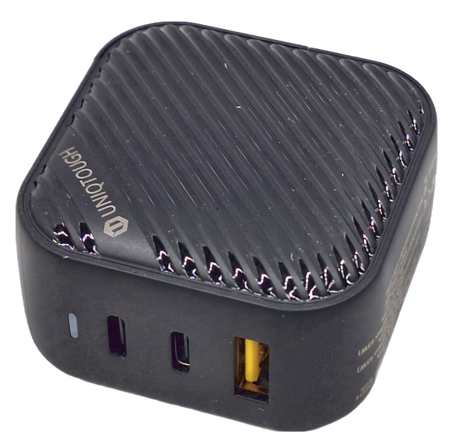 UNIQTOUGH 優尼塔斯 65W氮化鎵GaN極速充電器 UT-65W, 黑色, 1個