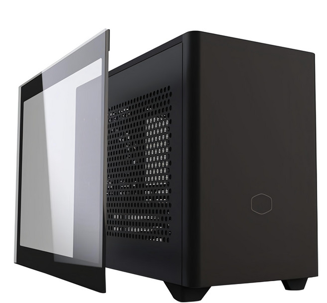 COOLER MASTER 酷碼 MasterBox NR200P V2 黑色版 2x USB 3.2 Gen 1 Type A 1x USB 3.2 Gen 2x2 Type C 1x PCIe 4.0 x16 延長線, NR200PV2-KCNN-S00, 1個