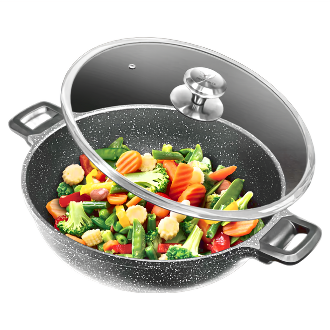 milomix 美樂美事 鈦豪用料理鍋, 33cm, 1個