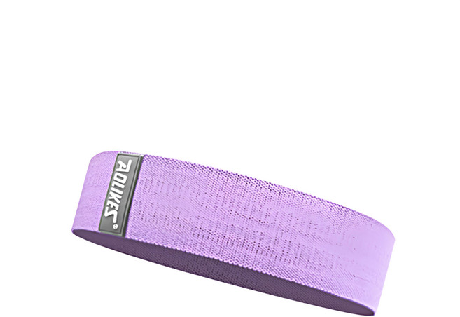 AOLIKES 奧力克斯 美臀深蹲阻力帶/彈力帶/拉伸帶/翹臀圈, 紫色, 1條