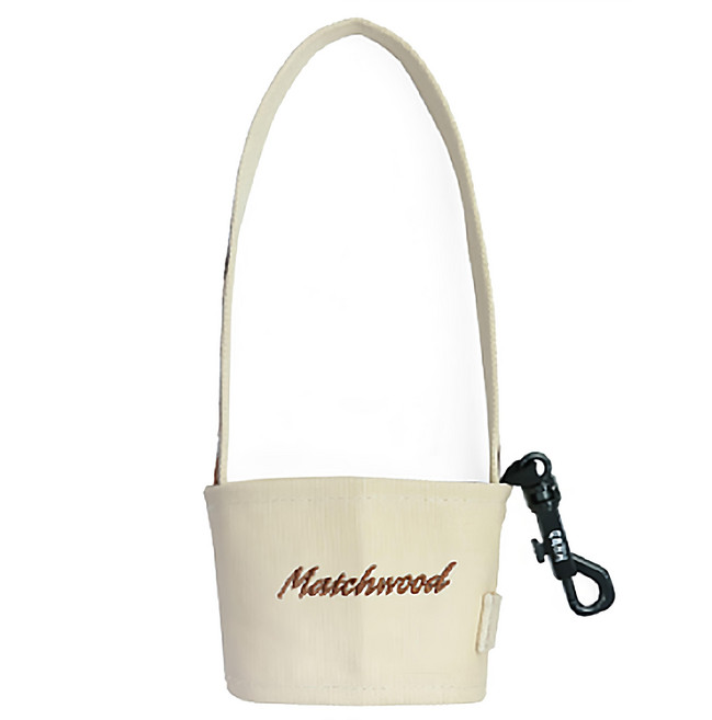 matchwood 掛勾式摺疊杯套 MHWDAS014SEBW 長度18cm, 米白色, 1個