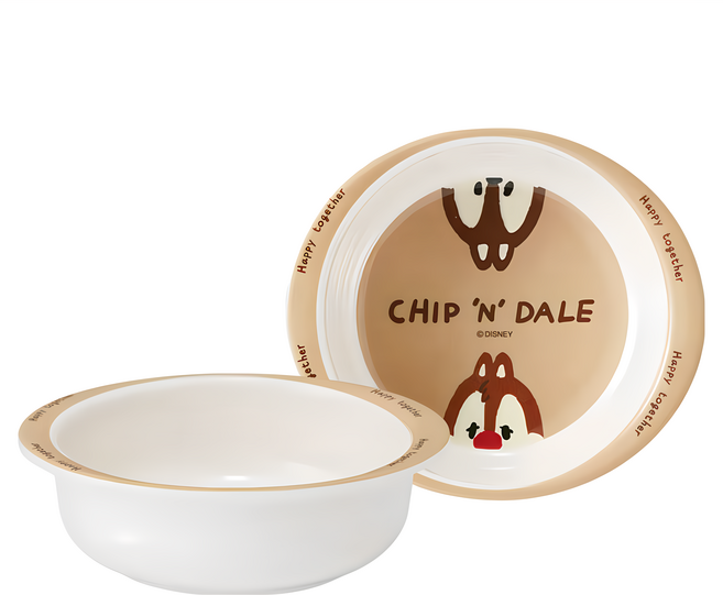 Skater M340 美耐皿學習碗 260ml, 1個, 奇奇蒂蒂