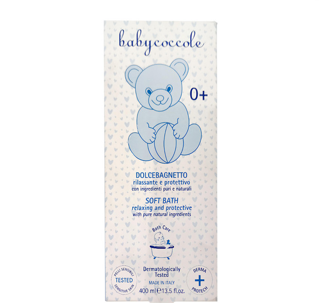 babycoccole 寶貝可可麗 保濕泡泡沐浴露 400ml, 1瓶