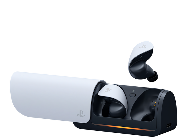 PlayStation 無線耳機, PULSE Explore, 白色 + 黑色, 1組