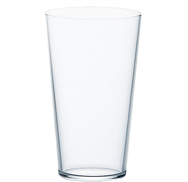 ADERIA 日本製全面強化薄口杯 S 103 x 60mm 180ml, 透明, 3個