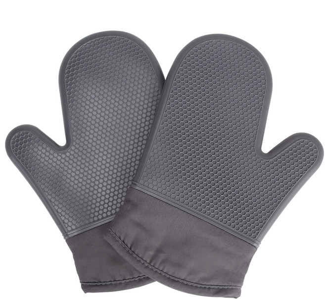 comet 矽膠隔熱手套, 灰色, 1雙