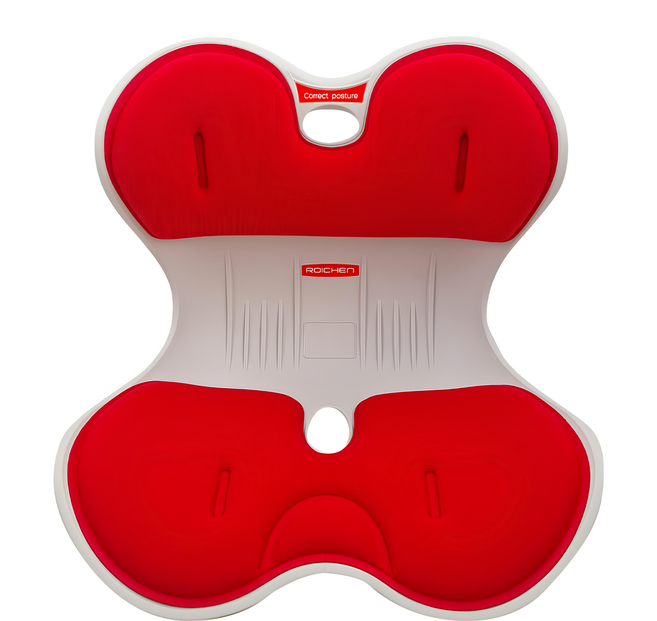ROICHEN 減壓正脊坐墊 女用, 紅色