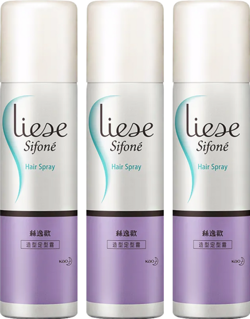 Liese 莉婕 絲逸歡 造型定型霧, 150ml, 3瓶