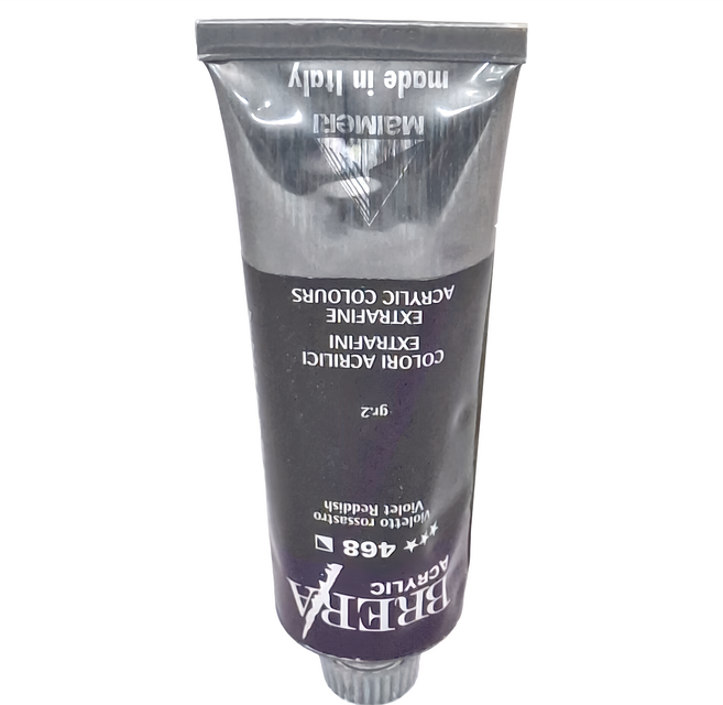 MaIMeRI 美利 BRERA 超細緻壓克力顏料 S2 M0806468 468 VIOLET REDDISH 紅調紫羅蘭, 60ml, 1色