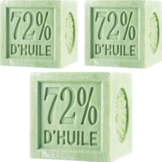Theophile Berthon 橄欖迷迭香馬賽皂, 300g, 3個