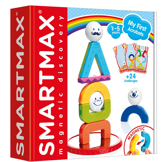 SMART GAMES SMARTMAX 磁力接接棒, 1盒